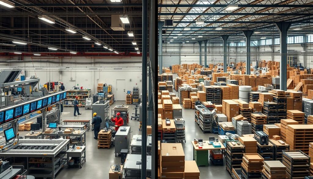 JAT vs production traditionnelle JAT vs production traditionnelle