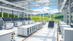 Stockage d'énergie pour l'industrie