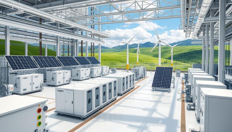 Stockage d'énergie pour l'industrie